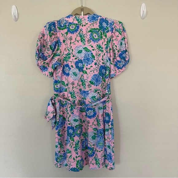 Lilly Pulitzer Sailynn Romper Dress Conch Shell Pink Rumor Has It Size Small - Picture 3 of 8
